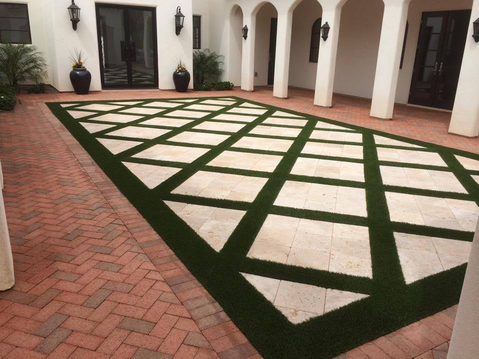 Pavers installation