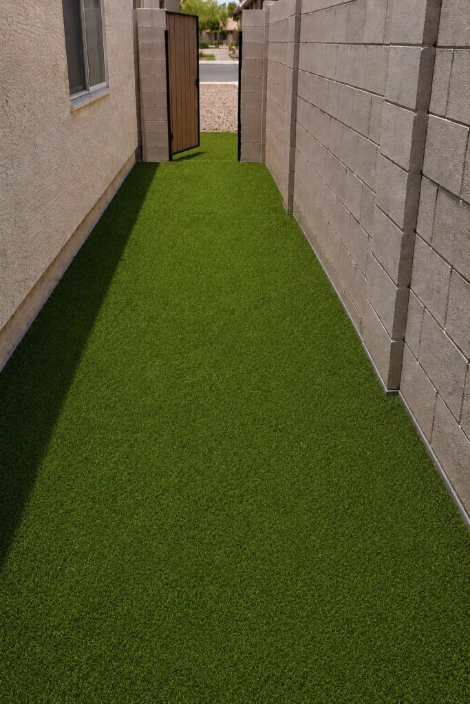 After: Arizona Luxury Lawns turf installation