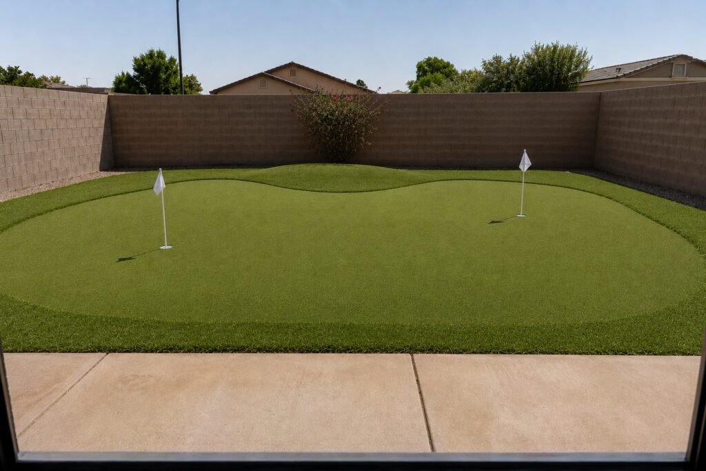After: Arizona Luxury Lawns turf installation